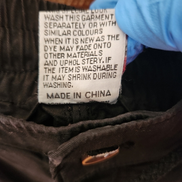 Womens's Four Steeds Black Cargo Pants SKU B03 - Picture 7 of 16